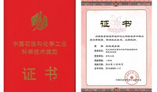 “化工与石化重点行业节能减排技术筛选与评估”项目获中国石油和化学工业联合会科技进步一等奖
